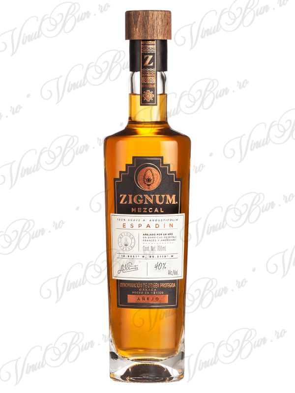 Tequila Mezcal Zignum Anejo 0.7L